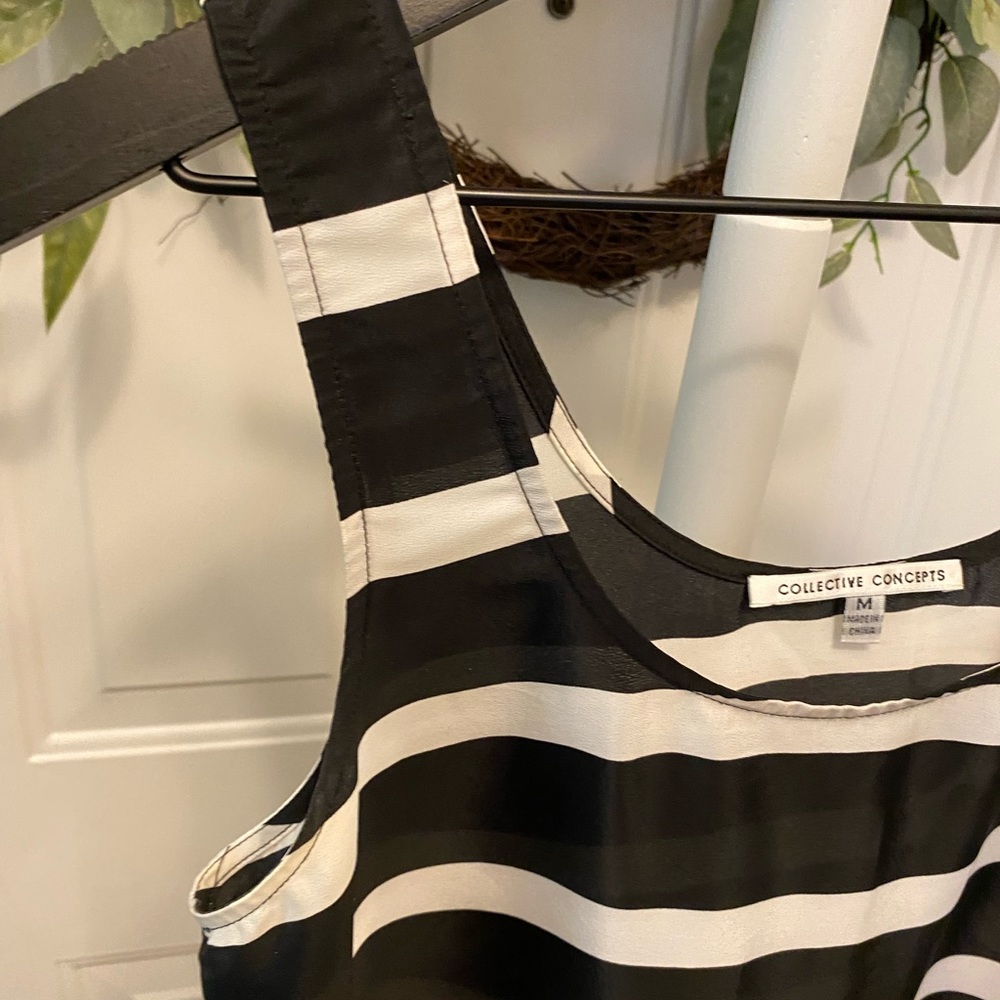 Collective Concepts Stripe Color Block Sleeveless… - image 3